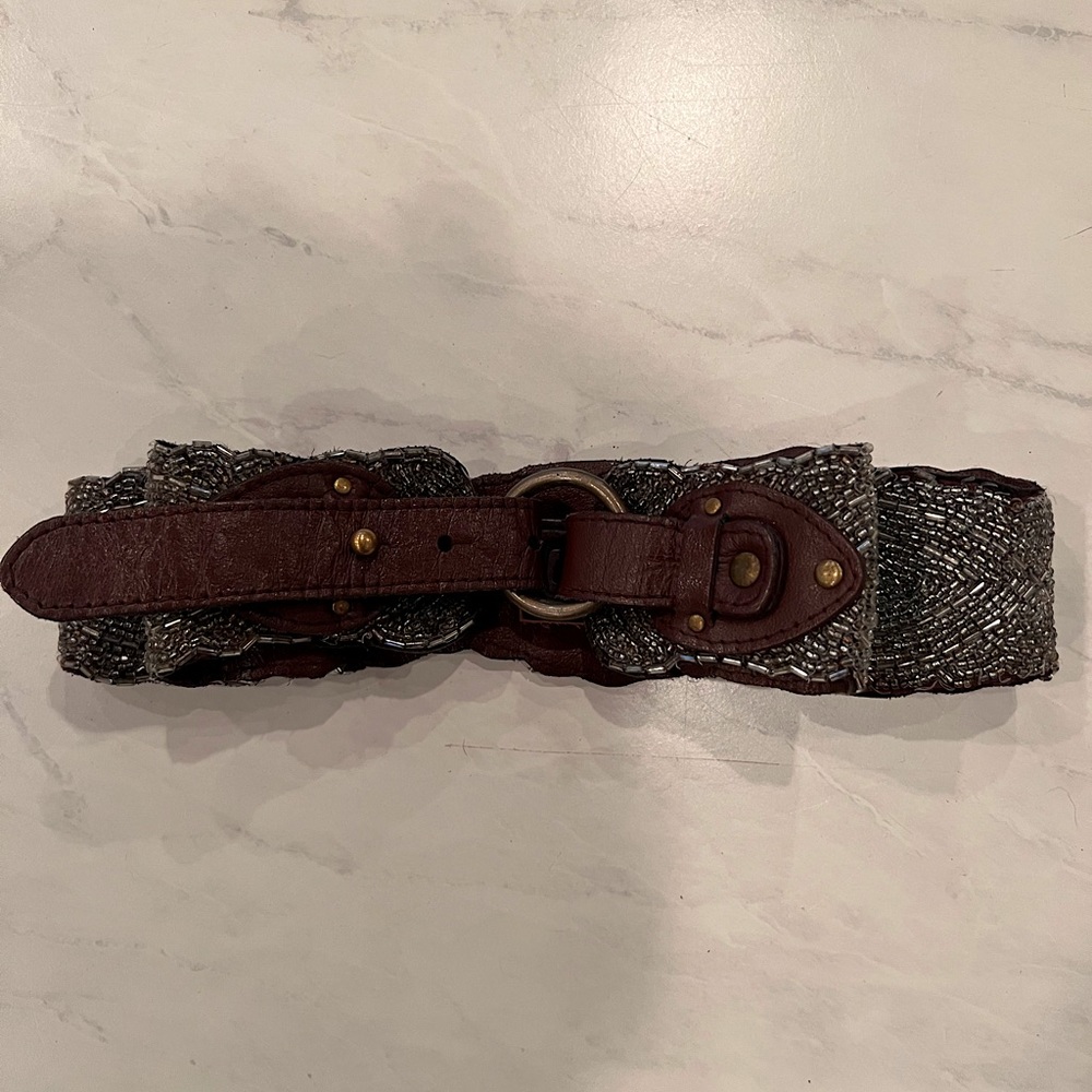 Jasper&Jeera Embellished Buckle Belt